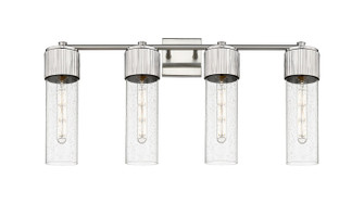 Downtown Urban LED Bath Vanity in Satin Nickel (405|428-4W-SN-G428-12SDY)