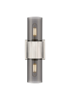 Downtown Urban LED Bath Vanity in Polished Nickel (405|428-2WL-PN-G428-7SM)