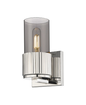 Downtown Urban LED Wall Sconce in Polished Nickel (405|428-1W-PN-G428-7SM)