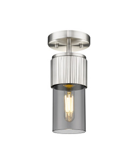 Downtown Urban LED Flush Mount in Satin Nickel (405|428-1F-SN-G428-7SM)