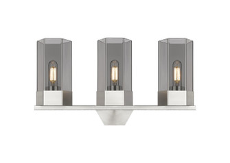 Downtown Urban LED Bath Vanity in Satin Nickel (405|427-3W-SN-G427-9SM)