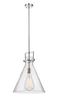Newton One Light Pendant in Polished Nickel (405|411-1SL-PN-G411-16SDY)