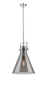 Downtown Urban One Light Pendant in Polished Nickel (405|411-1SL-PN-G411-14SM)