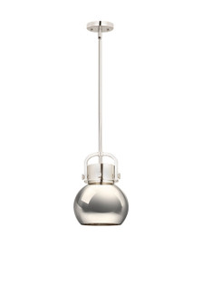 Downtown Urban One Light Pendant in Polished Nickel (405|410-1SS-PN-M410-8PN)