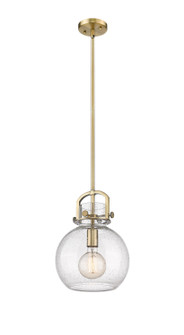 Downtown Urban One Light Mini Pendant in Brushed Brass (405|410-1SM-BB-G410-10SDY)