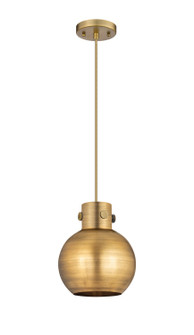 Downtown Urban One Light Pendant in Brushed Brass (405|410-1PS-BB-M410-8BB)