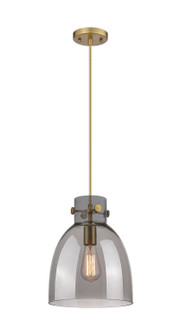 Downtown Urban One Light Pendant in Brushed Brass (405|410-1PM-BB-G412-10SM)
