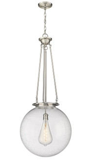 Essex One Light Pendant in Satin Nickel (405|221-1P-SN-G204-18)