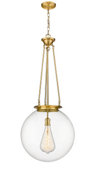 Essex One Light Pendant in Satin Gold (405|221-1P-SG-G202-18)