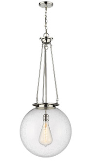 Essex One Light Pendant in Polished Nickel (405|221-1P-PN-G204-18)