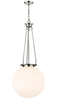Essex One Light Pendant in Polished Nickel (405|221-1P-PN-G201-18)