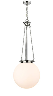 Essex One Light Pendant in Polished Chrome (405|221-1P-PC-G201-16)