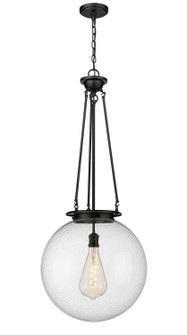 Essex One Light Pendant in Matte Black (405|221-1P-BK-G204-18)