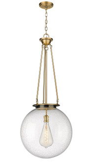 Essex One Light Pendant in Brushed Brass (405|221-1P-BB-G204-18)
