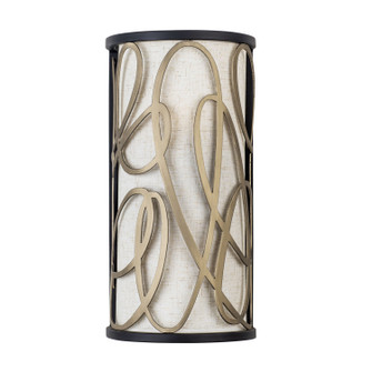 Scribble Two Light Wall Sconce in Matte Black/Artifact (137|381W02MBAR)