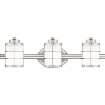 Hazlett Three Light Bath in Brushed Nickel (10|HZT8623BN)