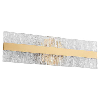 Landon LED Wall Sconce in Aged Brass (440|3-420-40)