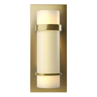 Banded One Light Wall Sconce in White (39|205812-SKT-02-GG0065)