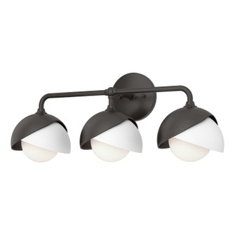 Brooklyn Three Light Wall Sconce in Oil Rubbed Bronze (39|201375-SKT-14-02-GG0711)