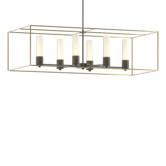 Portico Six Light Pendant in Dark Smoke (39|138940-SKT-MULT-07-86-GG0392)
