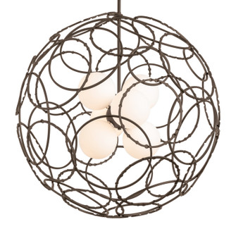 Olympus Six Light Pendant in Bronze (39|131602-SKT-MULT-05-GG0677)