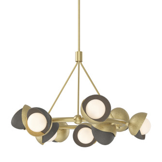 Brooklyn Nine Light Pendant in Modern Brass (39|131068-SKT-MULT-86-07-GG0711)