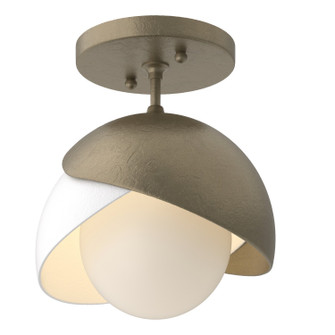 Brooklyn One Light Semi-Flush Mount in Soft Gold (39|121377-SKT-84-02-GG0711)