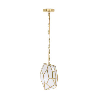 Heera One Light Pendant in Brass (40|46463-012)