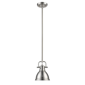 Duncan One Light Mini Pendant in Pewter (62|3604-M1L PW-PW)