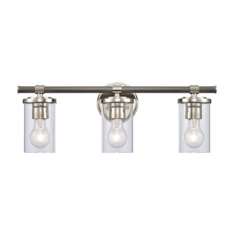 Burrow Three Light Vanity in Polished Nickel (45|89852/3)