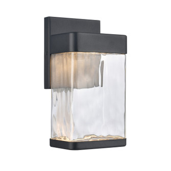 Cornice LED Outdoor Wall Sconce in Charcoal Black (45|89480/LED)