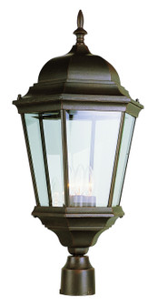 Classical Three Light Postmount Lantern in Rust (110|51001 RT)