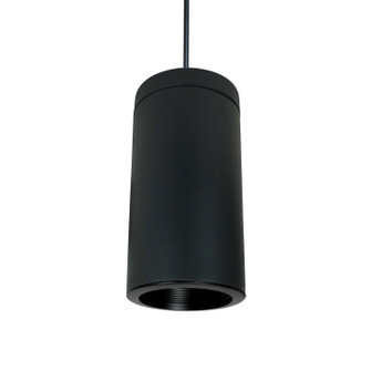 Cylinder 6'' Cylinder, Pendant Mount, 20W Med. Base, Baf. in Black (167|NYLI-6PL201BBB)