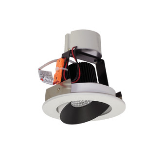 Rec Iolite 4'' Retrofit Round Reg Cone Adj in Black / White (167|NIR-4RCCDXBW)