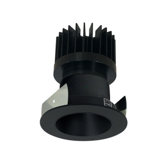 Rec Iolite Non-Adjustable Trim in Black Reflector / Black Flange (167|NIOB-2RNDC40XBB/HL)