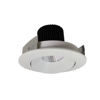 4'' Adj. Round Cone Regressed in White Reflector / White Flange (167|NIO-4RC50XWW/10)