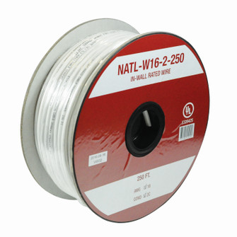 16Awg 2C 20Ft. In-Wall Rated W (167|NATL-W16-2-20)