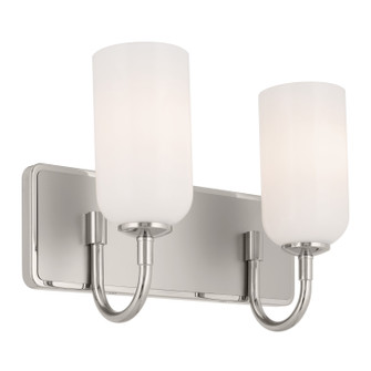 Solia Two Light Bath in Polished Nickel (12|55162PN)