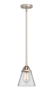 Nouveau 2 LED Mini Pendant in Brushed Satin Nickel (405|288-1S-SN-G62-LED)