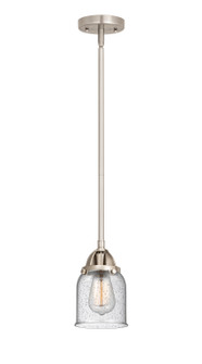 Nouveau 2 One Light Mini Pendant in Brushed Satin Nickel (405|288-1S-SN-G54)