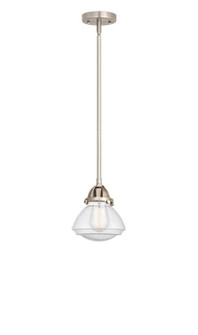 Nouveau 2 LED Mini Pendant in Brushed Satin Nickel (405|288-1S-SN-G324-LED)