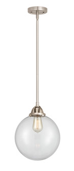 Nouveau 2 One Light Mini Pendant in Brushed Satin Nickel (405|288-1S-SN-G202-10)
