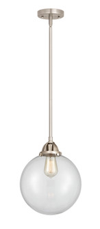 Nouveau 2 One Light Mini Pendant in Brushed Satin Nickel (405|288-1S-SN-G202-10)