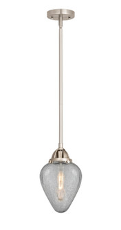 Nouveau 2 LED Mini Pendant in Brushed Satin Nickel (405|288-1S-SN-G165-LED)