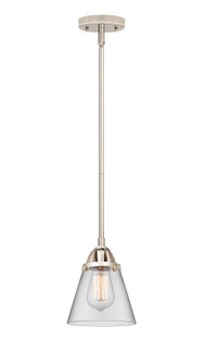 Nouveau 2 LED Mini Pendant in Polished Nickel (405|288-1S-PN-G62-LED)