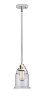 Nouveau 2 LED Mini Pendant in Polished Chrome (405|288-1S-PC-G182-LED)