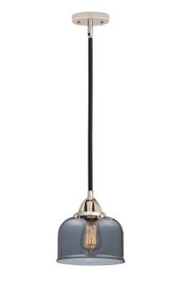 Nouveau 2 LED Mini Pendant in Black Polished Nickel (405|288-1S-BPN-G73-LED)