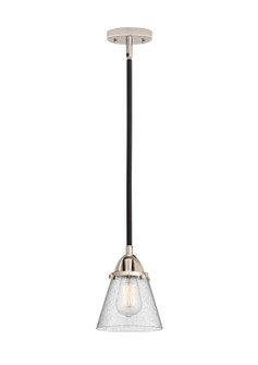 Nouveau 2 One Light Mini Pendant in Black Polished Nickel (405|288-1S-BPN-G64)