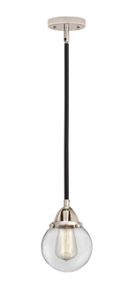 Nouveau 2 LED Mini Pendant in Black Polished Nickel (405|288-1S-BPN-G202-6-LED)