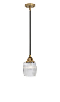 Nouveau 2 LED Mini Pendant in Black Antique Brass (405|288-1S-BAB-G302-LED)